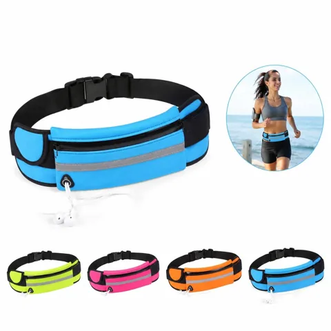 Waterproof Running Fanny Pack with Zippered Pocket for Everyday Use 2