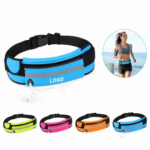 Waterproof Running Fanny Pack with Zippered Pocket for Everyday Use