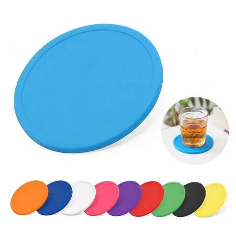 Customizable Non-Slip Silicone Coaster for Heat & Water 2