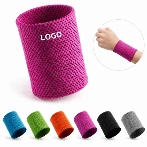Cooling UPF Sun Protection Sport Wristbands,