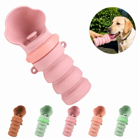 Foldable Pet Water Cup Portable Leak-Proof Silicone Travel 2