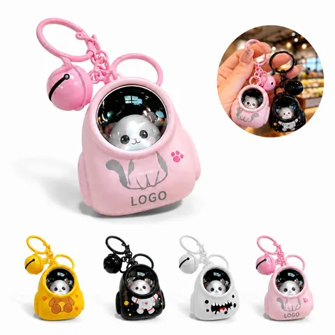 LED Glowing Anime Keychain Doll with Light, Durable Cute