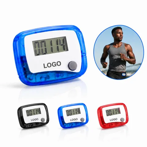 Lightweight LCD Pedometer for Accurate Step Tracking
