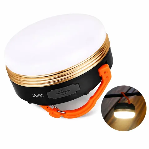 Rechargeable Magnetic Hanging Camping Lantern with Added Functionality 2