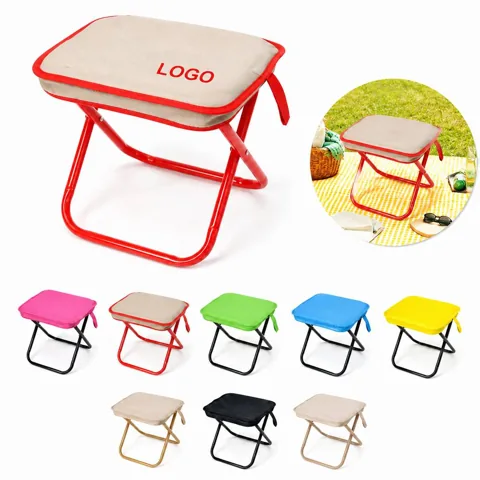 Portable Folding Stool with Handbag Handle