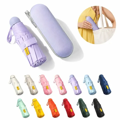 Ultralight Travel Umbrella with Auto Open Close for Pocket 2