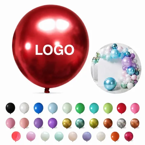 Customizable Latex Party Balloons for Festive Decorations