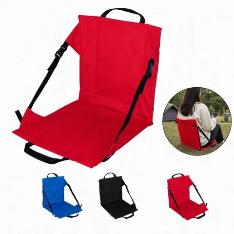 Folding Stadium Seat with Backrest and Carry Strap 2