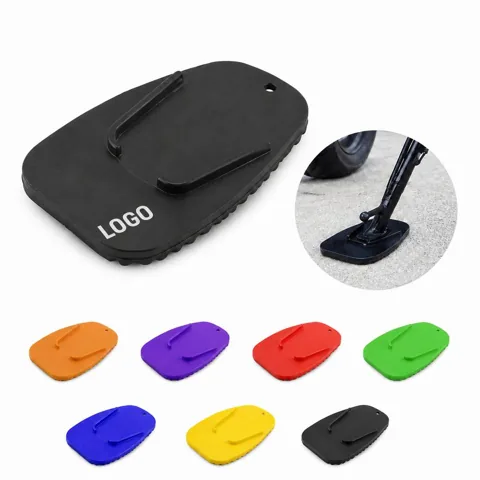 Motorcycle Kickstand Pad, 3.54x2.36 Inch Plastic Anti-Sink