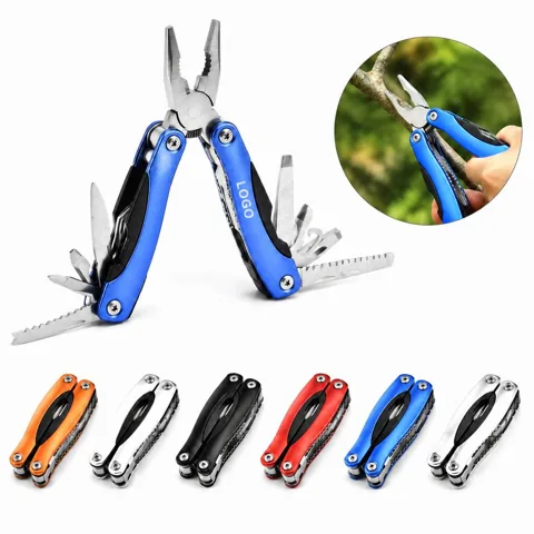 Multifunctional Folding Pliers with Wire Stripper for Everyday Use