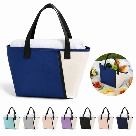 Insulated Reusable Tote Lunch Bag for Work, School, and More 2