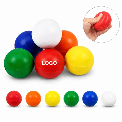 PU Stress Relief Ball, Soft Foam Hand Grip for Tension &