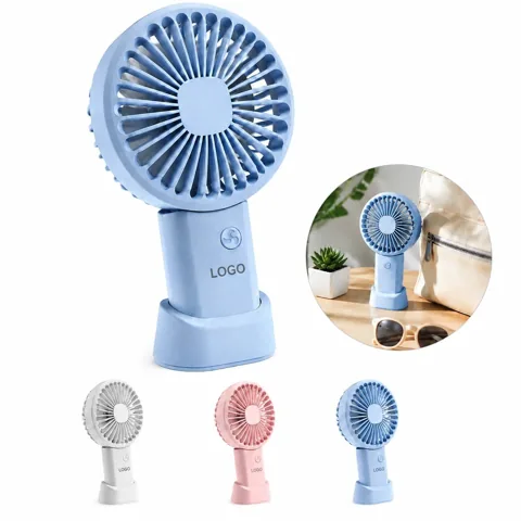 Portable USB Handheld Fan with Adjustable Speed, Quiet Motor