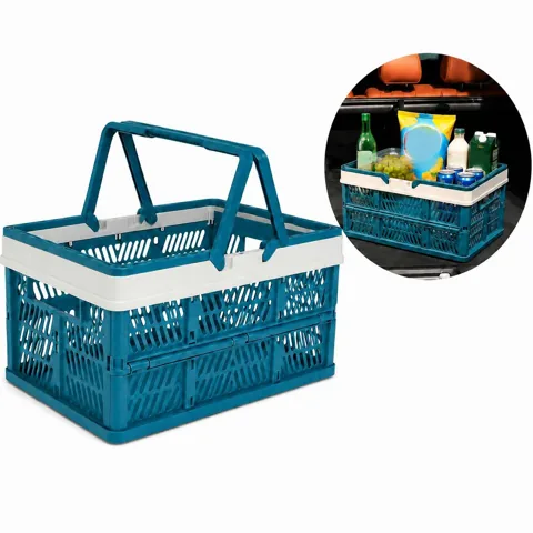 Collapsible Storage Basket with Handles for Home 2