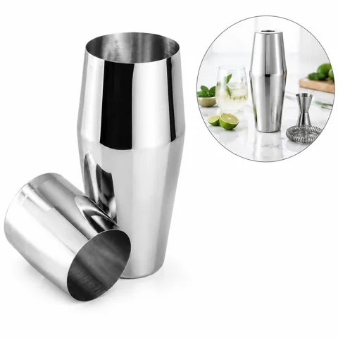 Premium Stainless Steel Cocktail Shaker with Built-in Everyday Settings 2