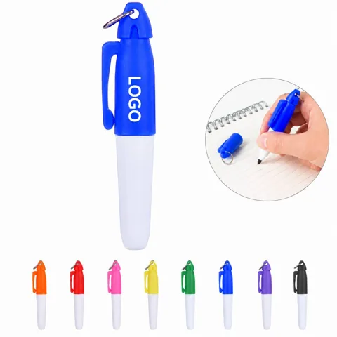 Clip-on Golf Ball Marker Pen with Water-Resistant Ink