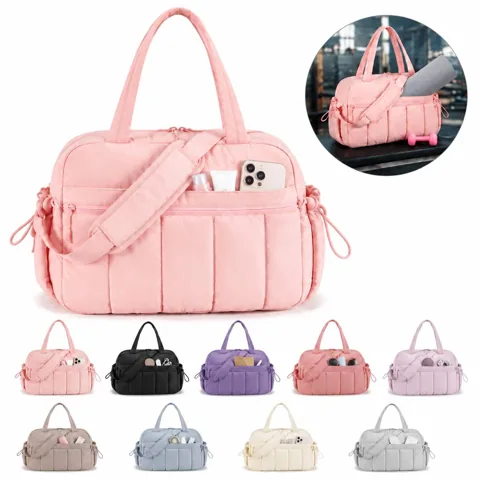 Women's Gym Duffle Bag with Waterproof Wet Pocket 2