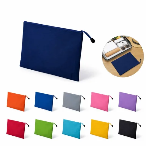 Waterproof A4 Zippered Document Pouch with Clear Front 2