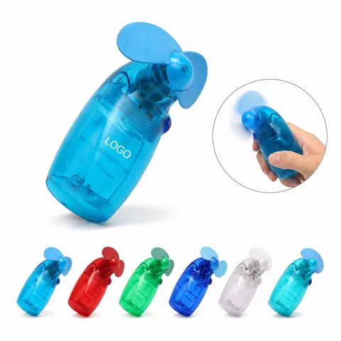 Portable Mini Handheld Fan with Soft Blades, Battery