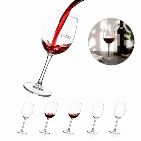 Elegant Red Wine Glass with Wide Bowl for Aeration
