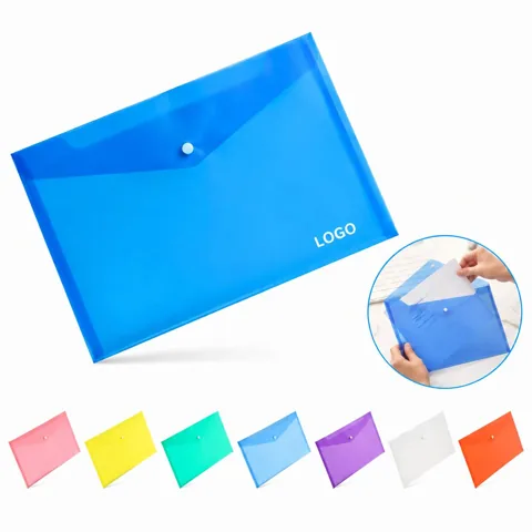 Thickened PP File Folder, A4 Multi-Pocket Letter Organizer