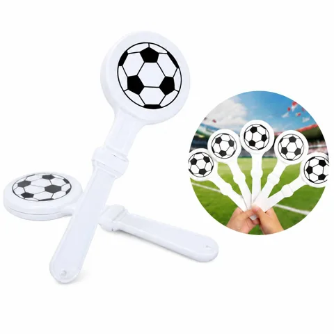 Soccer Cheer Clappers Handheld Plastic Noise Makers for Fans 2
