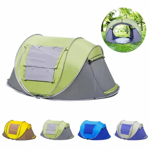 Instant Pop-Up Camping Tent for 2-3 Person, Portable & 2