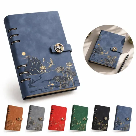 Luxury Leather Journal Durable Cover for Writing & Sketching 2