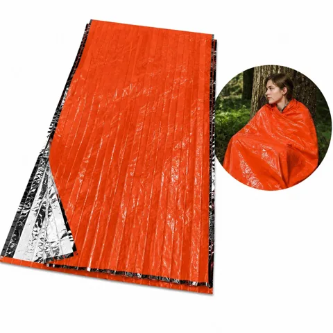 4-in-1 Thermal Sleeping Bag Waterproof Emergency Survival 2