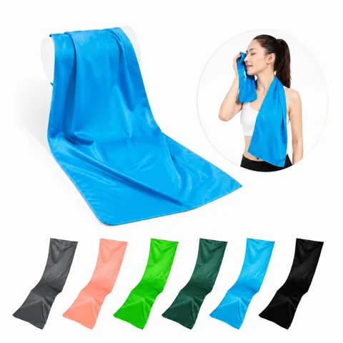 Cold-Sensing Cooling Sports Towel for Rapid Heat Relief 2