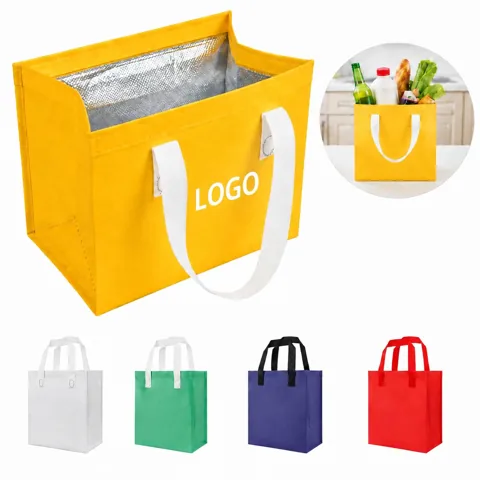 Insulated Grocery Tote Bag with Thermal Lining for Freshness