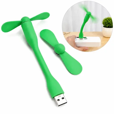 Mini USB Fan with Flexible Neck for Portable Cooling 2
