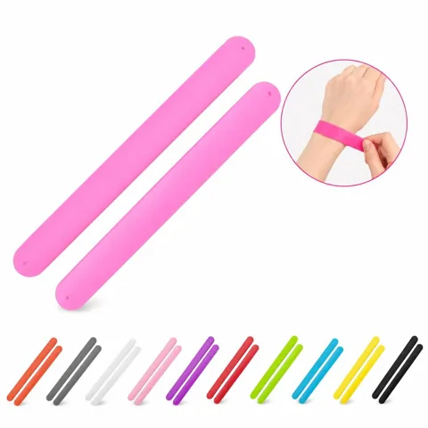 Customizable Slap Bands Wristbands for Festivals and Events 2