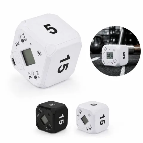 Rollover Timer Cube with Digital Display and Alarm 2