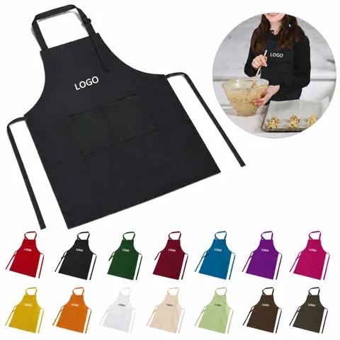 Adjustable Kids Painting Apron with Pocket for Art Supplies