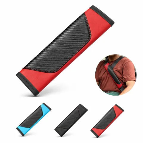 Carbon Fiber Shoulder Pad Leather Protector for Impact 2