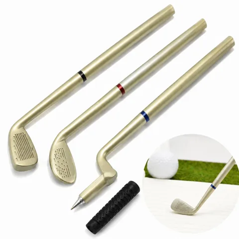 Golf Club Putter Ballpoint Pen Gift Set for Golfers 2