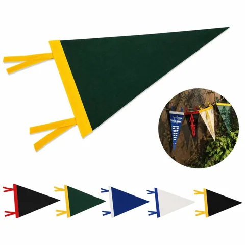 Customizable Felt Pennant with String for Personalized Decor 2
