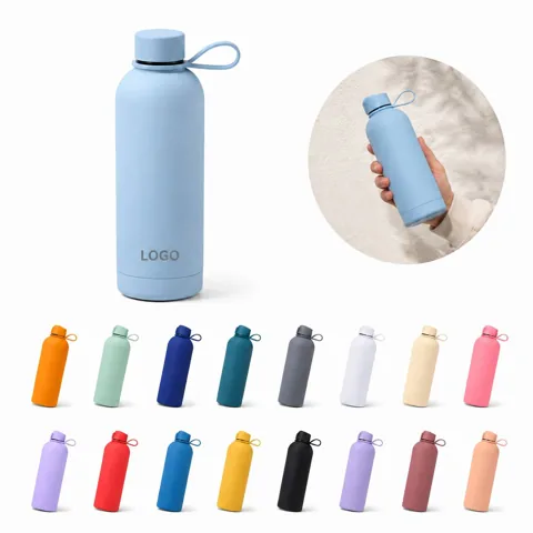 17 oz Insulated Narrow Water Bottle Stainless Steel
