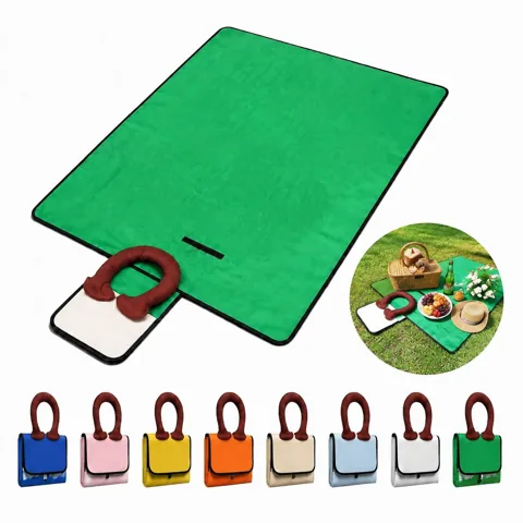 2-in-1 Handbag Picnic Mat Waterproof Foldable Outdoor 2