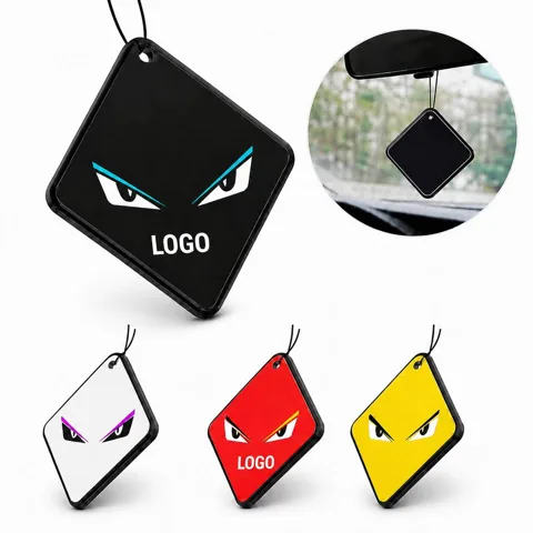 Custom High-Density Cotton Car Air Freshener, Long-Lasting