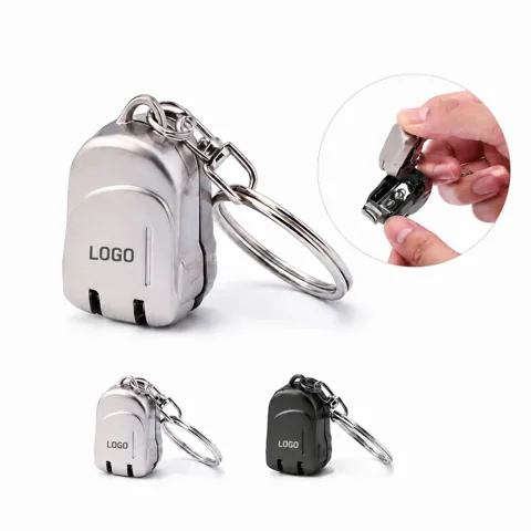 Mini Folding Nail Clipper with Stainless Steel Blade and More