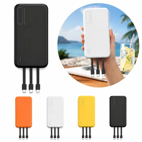 3-in-1 10000mAh Portable Charger Power Bank with Wireless 2
