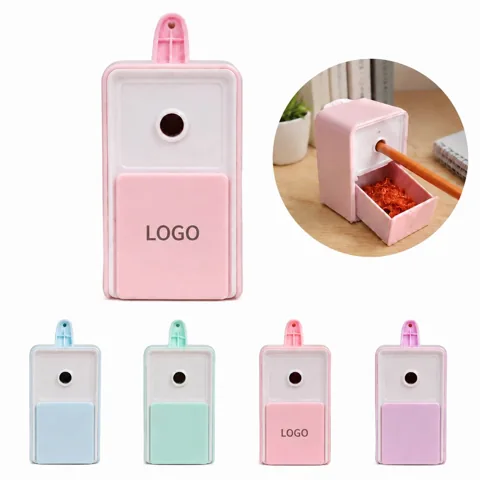 Durable Hand Crank Pencil Sharpener with Clamp Base