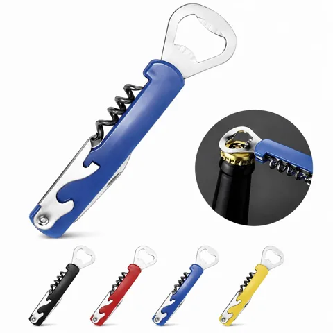 Multicolor Dual Wine Opener with Foil Cutter 2