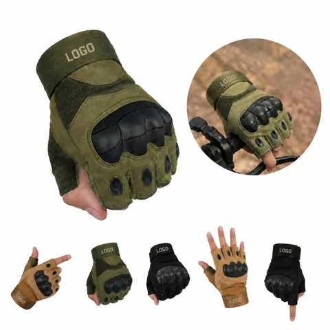 Men's Touchscreen Tactical Gloves with Impact-Resistant
