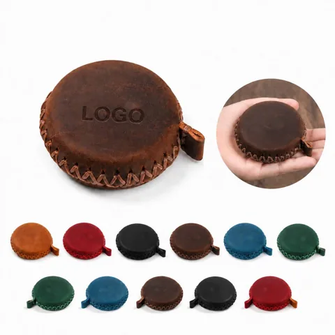 Hand-Sewn Mini Tape Measure for Sewing and Crafting
