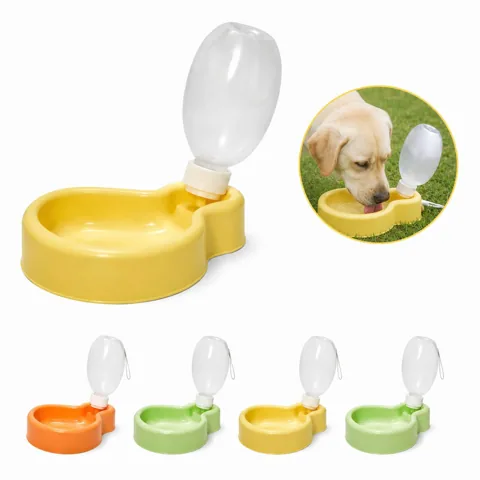 Portable Leak Proof Dog Water Bottle with One-Hand Operation 2