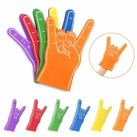 EVA Foam Cheering Glove for Sports Events, Lightweight & 2