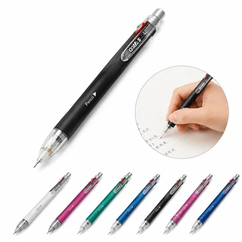 6-in-1 Multicolor Retractable Ballpoint Pen with Stylus and More 2